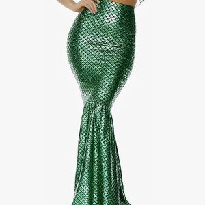 Women’s Green Mermaid Skirt